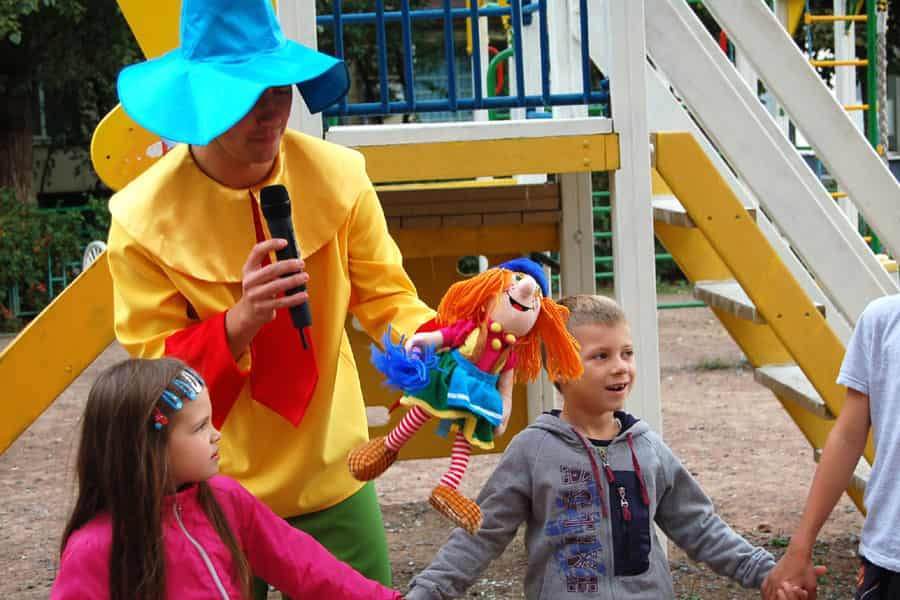 Аниматор Незнайка в Пироговское на улице