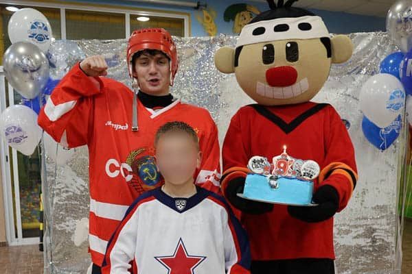 Аниматоры на спортивный праздник в стиле Хоккей