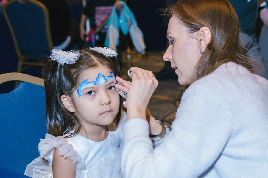 аквагримеры на семейный праздник для  детей сотрудников Family Day