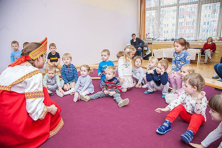 Кукольный театр в детский садик для малышей