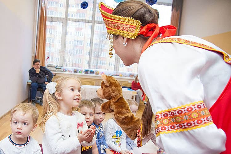 Кукольный театр в детский садик для малышей