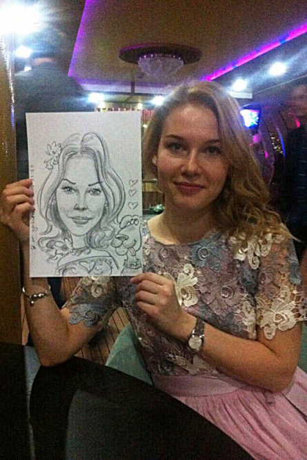 заказать шаржиста на день рождения фотогалерея