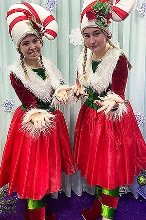 Эльфы на новогодний праздник